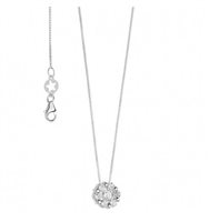 Necklace Comete Woman Rose Di Diamanti in Gold Diamante 0.32 Ct GLB 1552 - GLB 1552